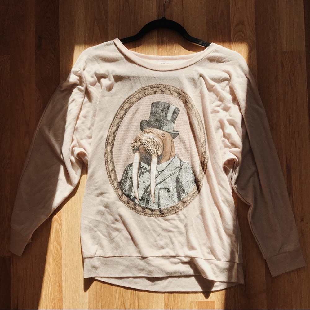 bear dance walrus shirt